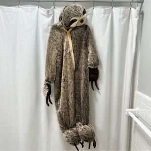 Kids 3T Sloth costume - Zip up one piece